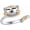 21-Color4, variant on Silver Plated Adjustable Cat Ring for Women, Rotating Animal Face Design, Cute Open Cuff Fidget Jewelry Gift