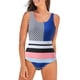 thumbnail image 1 of Traje de baño de una pieza Prolriy para mujer 2024, popular traje de baño para mujer, chaleco liso teñido anudado, traje de baño estampado del Día de la Independencia, trajes de baño para mujer, azul, 1 of 8