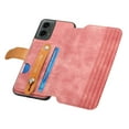 thumbnail image 4 of Wallet Case for Motorola Moto G 5G 2024, Retro PU Leather Cards Holder Flip Stand Shockproof Protective Cards Holder Hand Strap Phone Case for Motorola Moto G 5G 2024, Pink, 4 of 8