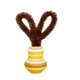 thumbnail image 3 of Decorar Kit de manualidades de conejito de Pascua: Hamburguesa retorcida, botón de caramelo saltarín, proyecto de manualidades familiar de conejito con materiales para niños (rosa) NCHKUN, 3 of 9