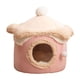thumbnail image 2 of Casa para gatos con helado, cama para gatos con suficiente espacio interior para cachorros y gatitos, extra suave, lavable y antideslizante., 2 of 6