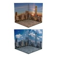 thumbnail image 1 of Milaget 2Pieces 1/12 Scale Backdrop Organizer Display Collection for Action Figures, 1 of 9