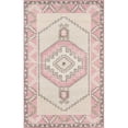 thumbnail image 1 of Momeni ANATOANA-2PNK5376 Anatolia Traditional Area Rug, Pink - 5 ft. 3 in. x 7 ft. 6 in. Rectangle, 1 of 1