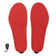 thumbnail image 5 of Plantillas calentadas eléctricas temperatura ajustable calentamiento de pies almohadilla de zapatos rojo, 5 of 8