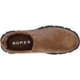 thumbnail image 5 of Roper Cotter Mens Tan Faux Leather Tumbled Slip-On Shoes 13 EE, 5 of 7
