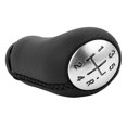 thumbnail image 2 of Pomo de palanca de cambios manual para Renault 2005-09 Megane 2 Laguna 2003-09 cuero negro con adaptador (2 piezas), 2 of 5