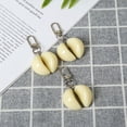thumbnail image 6 of Simulation Keychain Garlic Pendant Keyring Stylish Novelty Charm Keychain with Clasp for Valentine Lover Gift, 6 of 9
