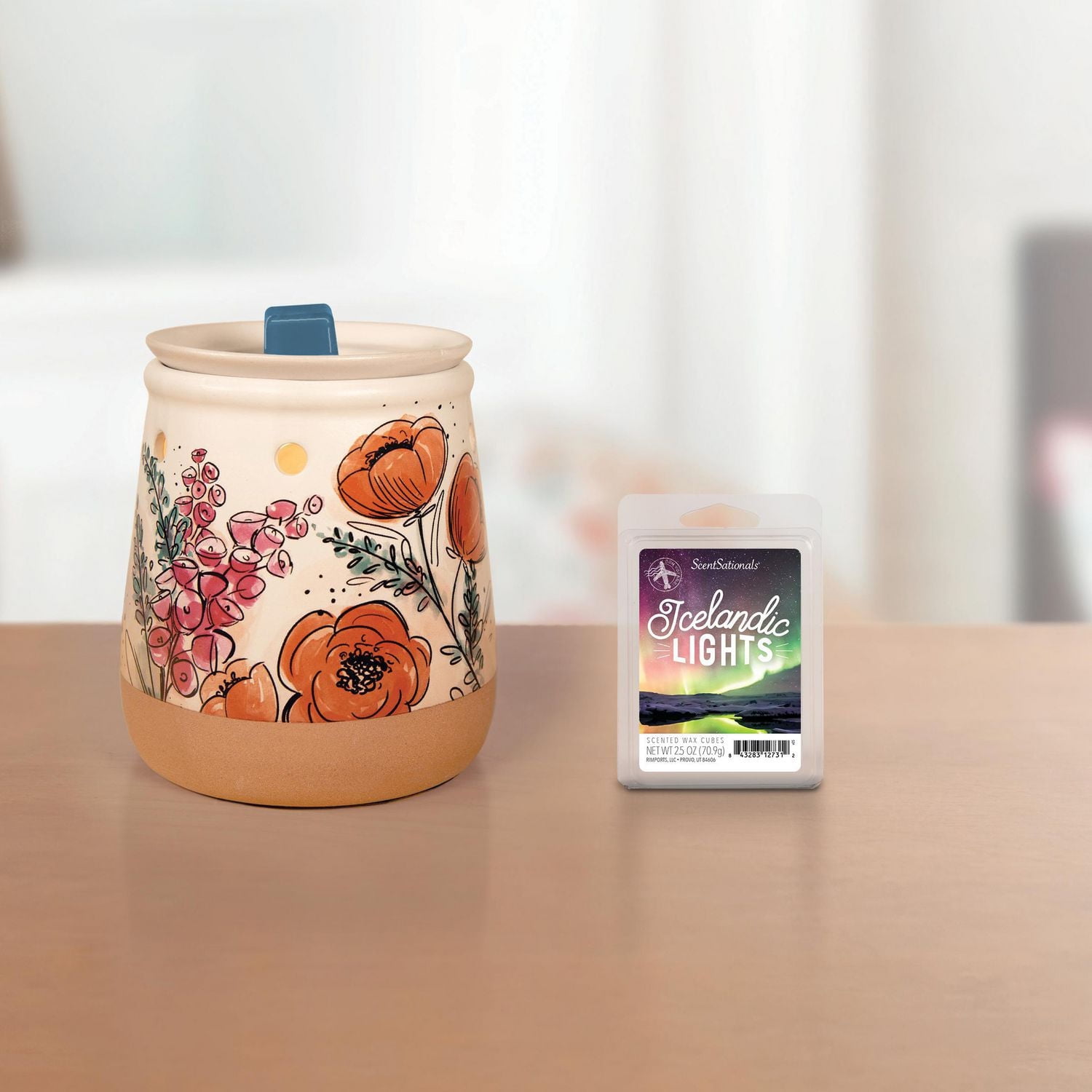 ScentSationals Scented Wax Cubes - Icelandic Lights