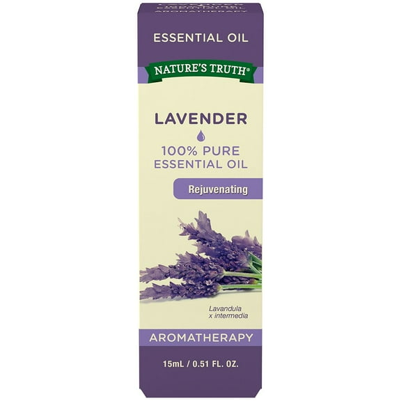 Nature's Truth Lavander Rejuvenating Aromatherapy Essential, 0.51oz, 5-Pack