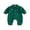 Green, variant on RUINIXCW Infant Baby Boy Spring Fall Clothes 1 3 6 9 12 18 Months Textured Romper One Piece Outfit Long Sleeve Button Down Collar Jumpsuit with Chest Pockets