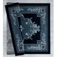 thumbnail image 3 of United Weavers Drachma Patras Traditional Medallion Area Rug, Navy, 7'10" x 7'10", 3 of 5