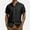 Black, variant on LADIGASU Men's Casual Shirt Short Sleeve Vintage Bowling Shirt Cuba Beach Summer Shirts Button Up Shirt