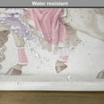 thumbnail image 6 of Ambesonne Feminine Place Mats Set of 4, Cartoon on White Horse, Standard Size, Cream Pink, 6 of 6