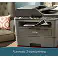 thumbnail image 3 of Impresora láser multifunción monocromática compacta Brother serie L-2710DW I Impresión, copia, escaneo y fax I Inalámbrico I Impresión móvil I Impresión automática a doble cara I ADF I 32 ppm I ADF +, 3 of 5