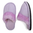 thumbnail image 3 of EQW Kids Slippers for Girls Boys - Warm Memory Foam Non-Slip House Shoes, Soft Plush Indoor Outdoor Bedroom Slides, 3 of 9