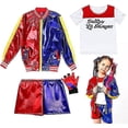 thumbnail image 1 of Disfraz de Harley Quinn para niños y niñas adultas, disfraz de Halloween, disfraz de escuadrón suicida, vestidos elegantes, 1 of 5