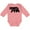 Mauve, variant on Inktastic Montana Black Bear Silhouette Boys or Girls Long Sleeve Baby Bodysuit