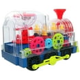 thumbnail image 3 of Omnidirectional Train Model With Music Train Toy Children Imitation Train Simulation Train for Kids, 3 of 8