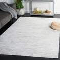thumbnail image 2 of SAFAVIEH Hanna Cleto Striped Area Rug, Ivory/Light Grey, 6'7" x 6'7" Square, 2 of 8