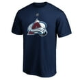 thumbnail image 2 of Men's Fanatics Cale Makar Navy Colorado Avalanche Authentic Stack Name & Number Team T-Shirt, 2 of 3