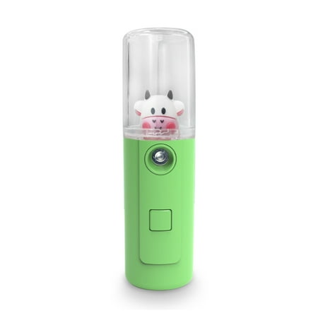 

3Pcs Face Moisturizing Mist Sprayer 30ml Power-off Rechargeable Humidifier Camping Button Operation Beauty Supplies Type 2 White