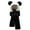 Panda three piece se, variant on Lovely Panda Hat Navidad Props New Year Thick Winter Hat Adults Kids Winter Panda Ears For Home Furry Panda