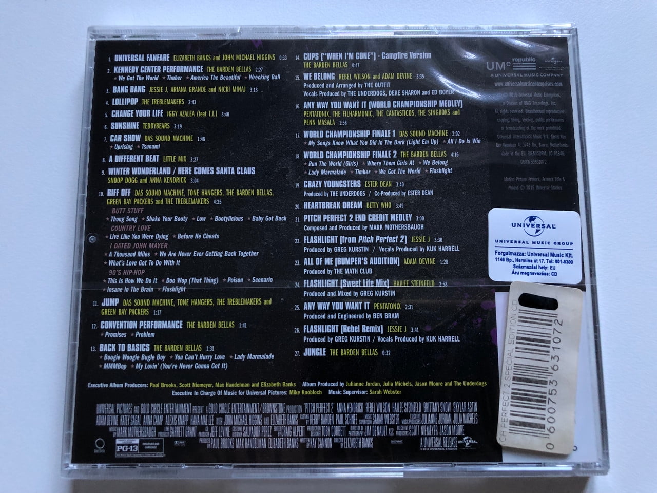 Various Artists - Pitch Perfect 2 (Special Edition) Soundtrack