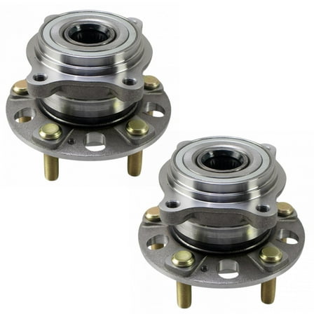 TRQ Rear Wheel Bearing & Hub Assembly LH RH Pair for Hyundai Kia AWD New BHA34722