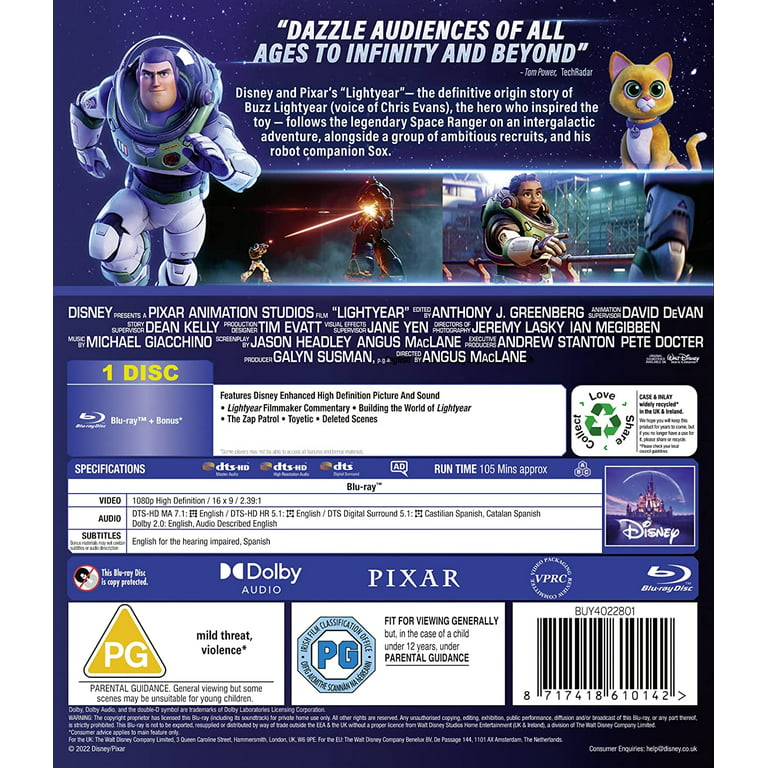 Buzz L'éclair Blu-ray