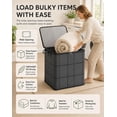 thumbnail image 4 of Clearance Spacious Moving Storage Bin, Zippered Organizer,XXL Foldable Storage Bags, 4 of 8