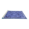 thumbnail image 2 of Ahgly Company Machine Washable Indoor Square Animal Blue Traditional Area Rugs, 8' Square, 2 of 4