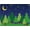 6 x 8 ft, variant on 8 x 10 ft Enchanted Forest Camping Backdrop Scene Camping Background Supplies Forest Night Scene Photography Background for Theme Party Photo Banner Decoration