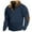 41# Blue, variant on Huankd Men's Fleece Sweatshirts Vintage Quarter Zip Pullover shirt Casual Long Sleeve Sweatshirt Warm Tops Blue 4XL