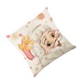 thumbnail image 2 of Inteprter Funda de almohada cómoda y duradera de lino, fácil de poner, regalos, funda de almohada de Papá Noel de dibujos animados Kits de decoración para fiestas, 2 of 6