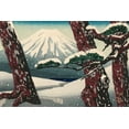thumbnail image 2 of Unknown 14x11 White Modern Wood Framed Museum Art Print Titled - Iconic Japan II, 2 of 4