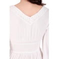 thumbnail image 5 of ThePirateDressing Women's Renaissance Medieval Tiered Dress with Bell Sleeves, 5 of 7