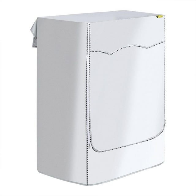 Rdeghly Housse Anti-Poussière, Housses pour Laveuse et Sécheuse, 1 Pce s/m/l/TG Housse à Fermeture Éclair Anti-Poussière pour Machine à Laver Protection de Rouleau de Turbine Fourniture de Lessive