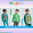 thumbnail image 3 of Teenage Mutant Ninja Turtles Donatello Raphael Michelangelo Big Boys Fleece Pullover Hoodie and Pants Outfit Set Toddler to Big Kid, 3 of 5