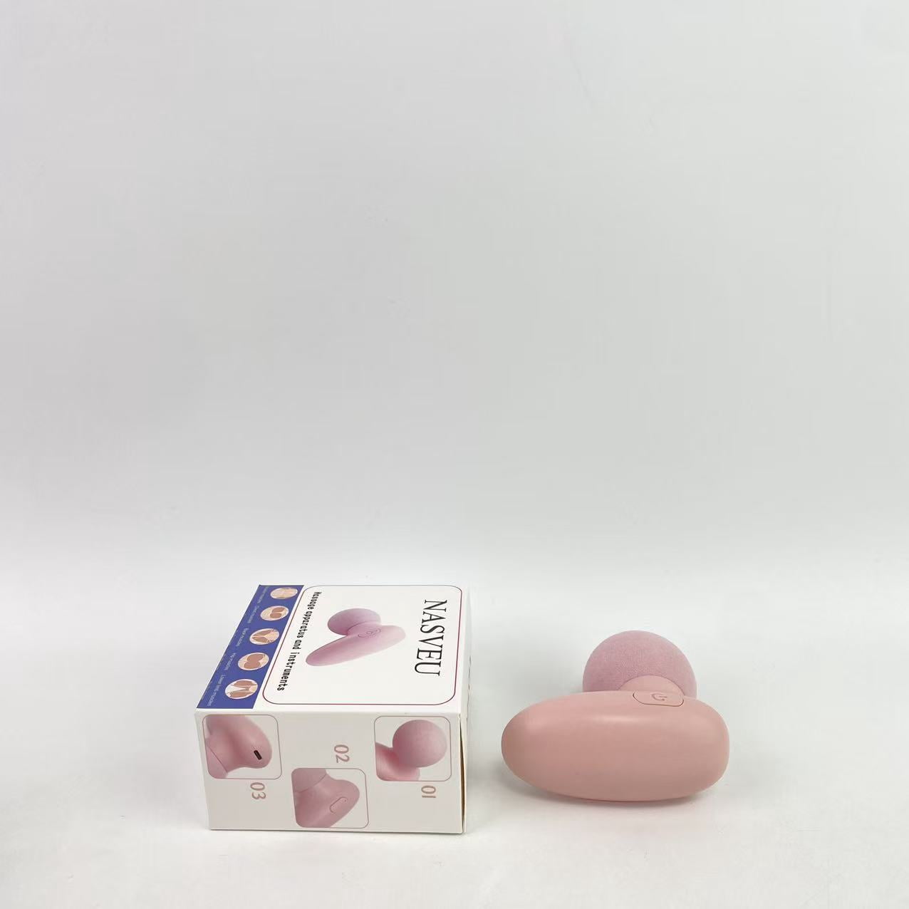 NASVEU Massage apparatus and instruments,Mini Massage Gun-Pink，Muscle Deep Tissue Massager Gun, Handheld Percussion Massager, Portable Quiet Massage Gun