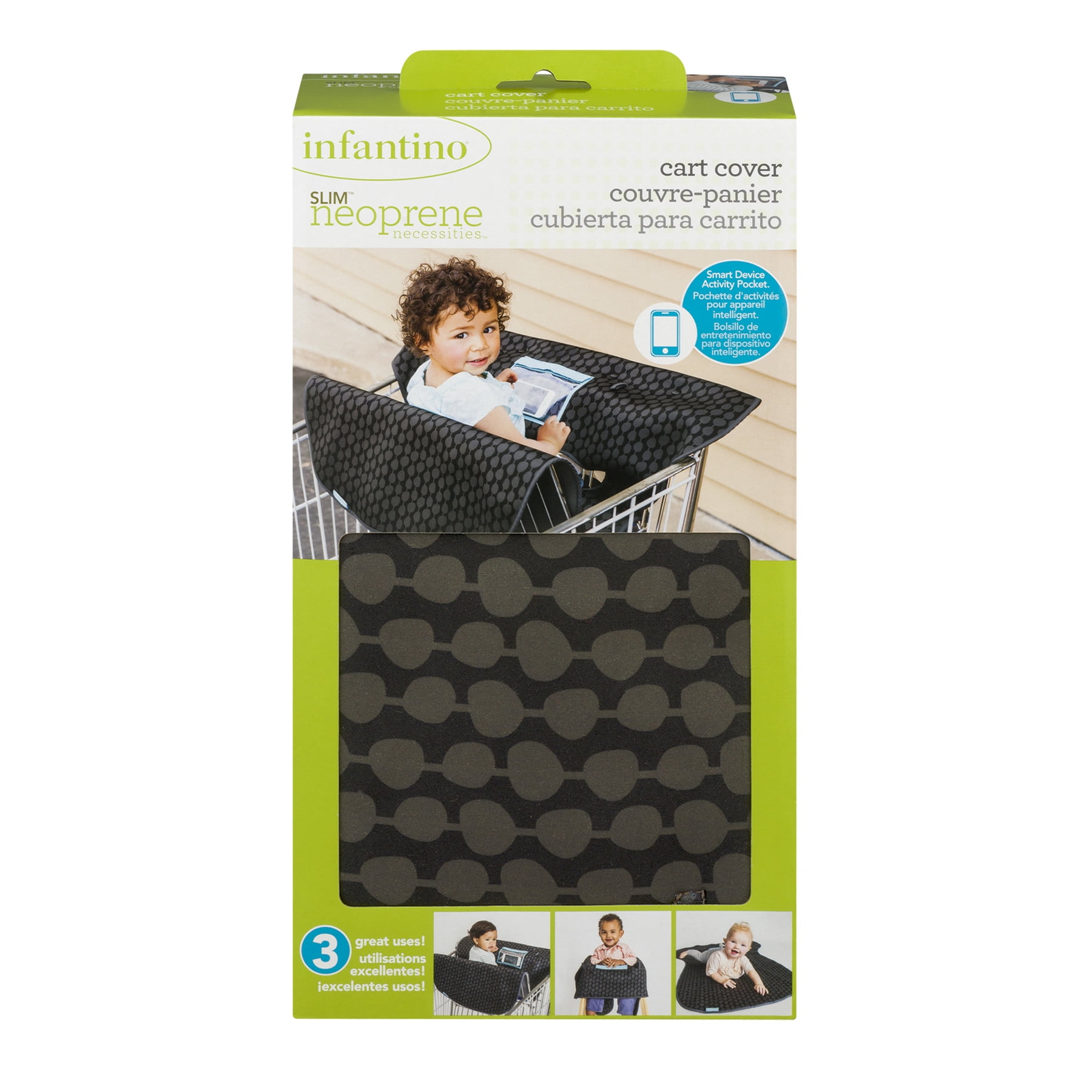 infantino upright shopping cart cover