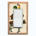 thumbnail image 1 of Metal Light Switch Plate Cover Countryside Cow Pig Chicken Animal Farm ANM006, 1 of 13