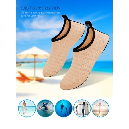 

Water Shoes Swim Shoes Quick-Dry Barefoot Aqua Socks Beach Shoes for Pool Yoga Surf for Women Men