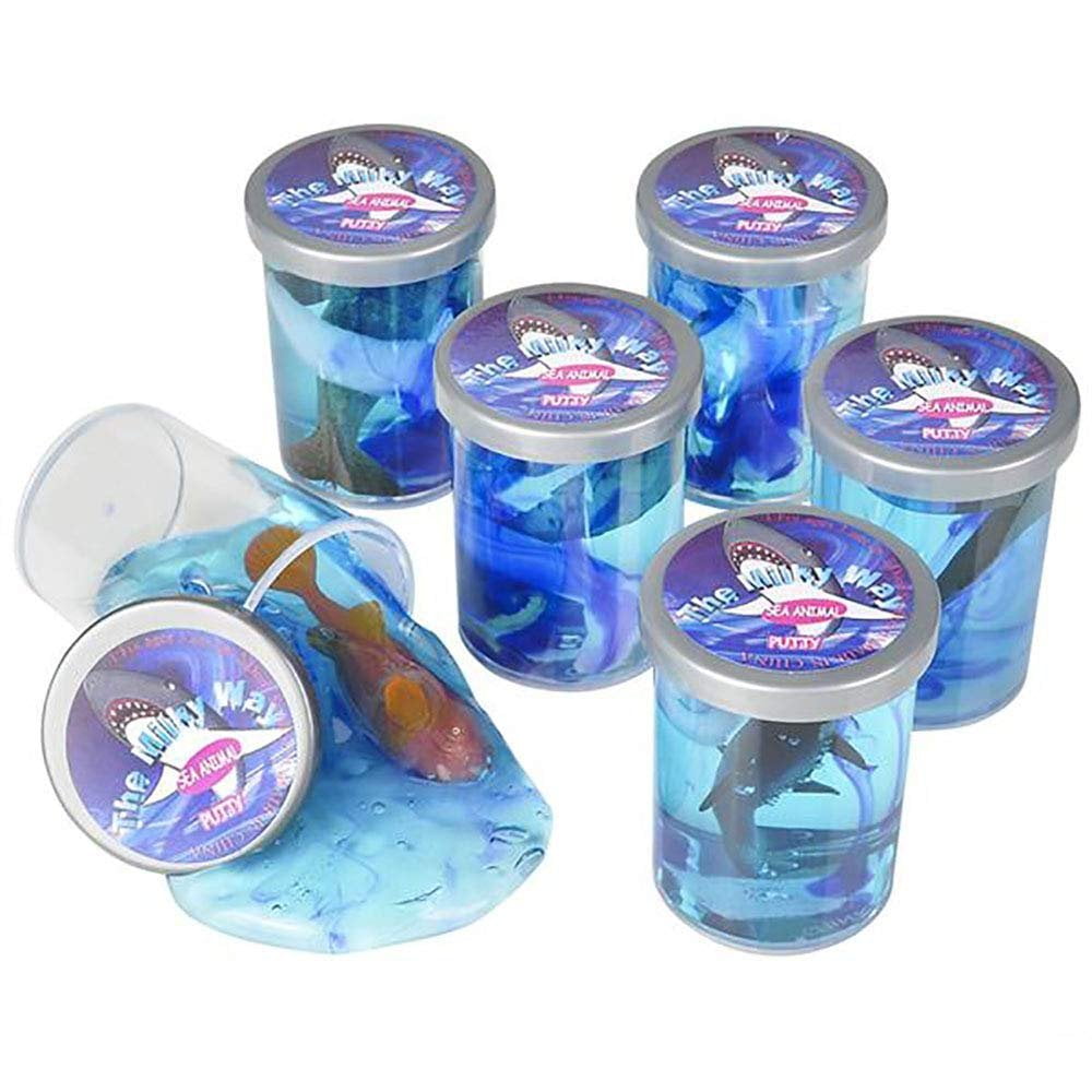 Glitter Sea Life Water Slipper Party Stocking Filler Animals Gift Kids Fun Snak