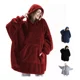 thumbnail image 1 of Sudadera Cobija Hoodie Mujer Hombre Con Capucha Suave Pijama, 1 of 7