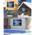 thumbnail image 2 of Outdoor TV Cover 40 to 43 Inch Weatherproof, Aurora Night Sky Waterproof TV Screen Protector for Outside Decor with Zipper and Pocket 40"L x 25"H , Nature Scenery, 2 of 7