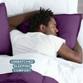 thumbnail image 5 of Bare Home Luxury Duvet Cover and Sham Set - Premium 1800 Collection - Ultra-Soft - King, Plum, 3-Pieces, 5 of 8
