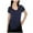 Blue, variant on yillto Womens Summer Shirts Soft Comfy Pajamas Tee Short Sleeve Loose Crewneck Loungewear Pjs Tops