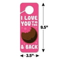 thumbnail image 6 of I Love You to the MoonPie and Back Plastic Door Knob Hanger Sign, 6 of 7