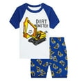 thumbnail image 5 of WIBACKER Boys Pajamas 4 Pieces Short Sleeve Set 100% Cotton Snug Fit Summer Sleepwear 3-8 Years, 5 of 12
