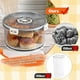 thumbnail image 2 of Airtight Bread Box Round Homemade Bread Storage Container Time Recording Bread Keeper for Homemade Bread, 2 of 5